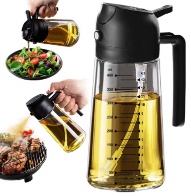 Dispensador de Aceite | Cocina Fácil, Limpia y Sin Desperdicios